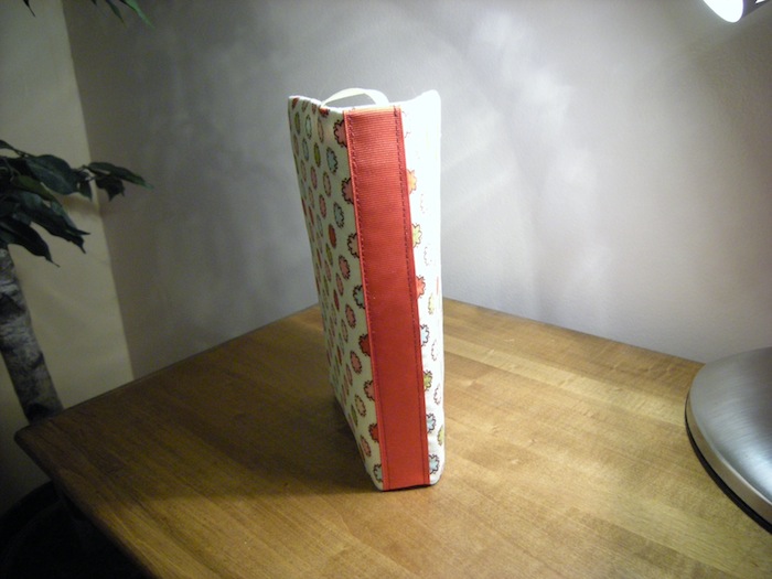 Fabric Book Cover tutorial